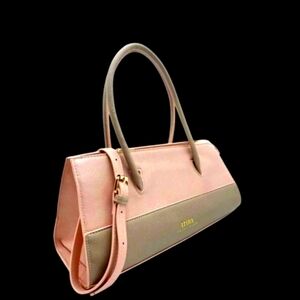 NWT Trina Turk Pink and Tan Women's Bag